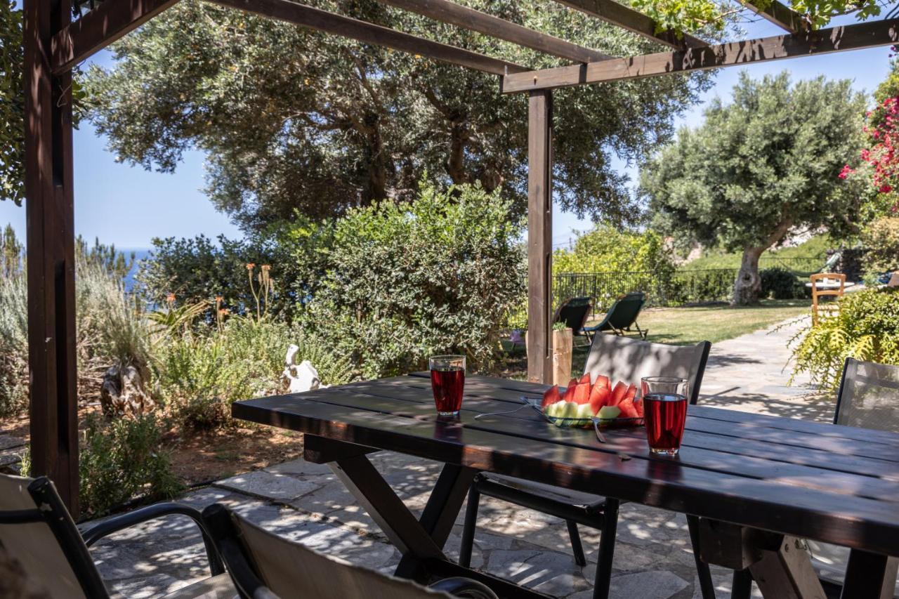 Agia Paraskevi  Manolis' Houseヴィラ エクステリア 写真